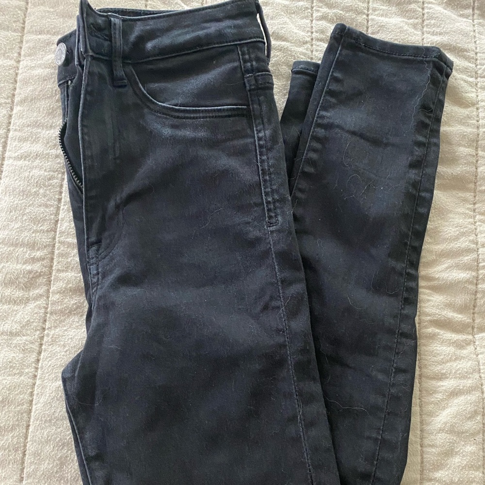 Black denim